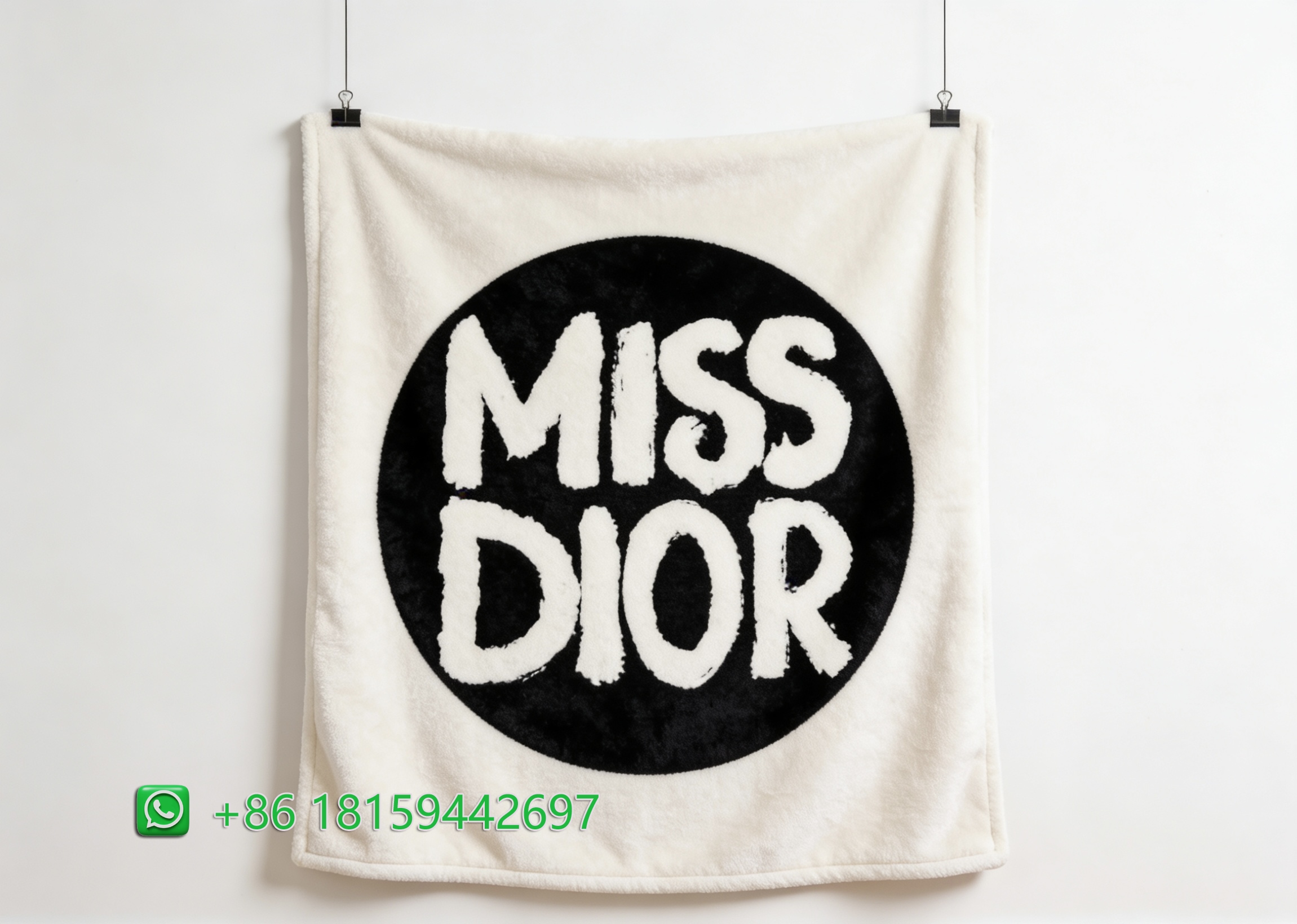 Dior Throw Blankets